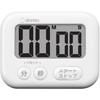 Dretec Timer for Study, Kitchen, Large Screen, Magnetic, Digital, Soap, White, 3 Keys
