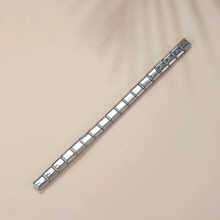 Новый итальянский браслет с подвесками для женщин и девочек, модные высококачественные матовые подвески, браслет из нержавеющей стали, изготовление ювелирных изделий своими руками