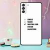 Чехол для телефона с цитатами из Дневников вампира для Samsung Galaxy S25 Ultra S20 S21 S22 S23 S24 Ultra Plus S9 S10 S25 FE