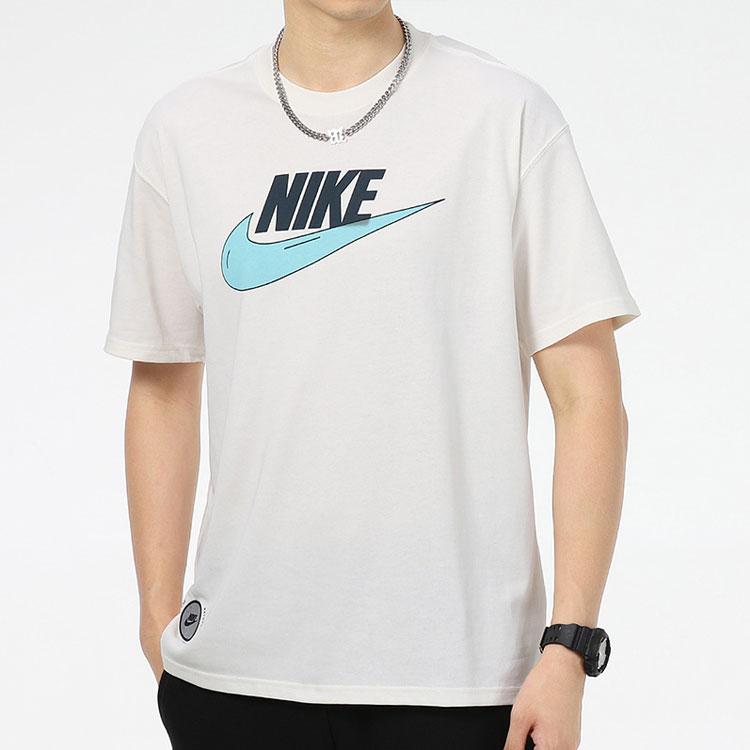 Nike Футболка NSW M2Z Purpose, дышащая спортивная одежда, футболка с короткими рукавами и буквенным принтом, мужские топы, белые DJ1340-901