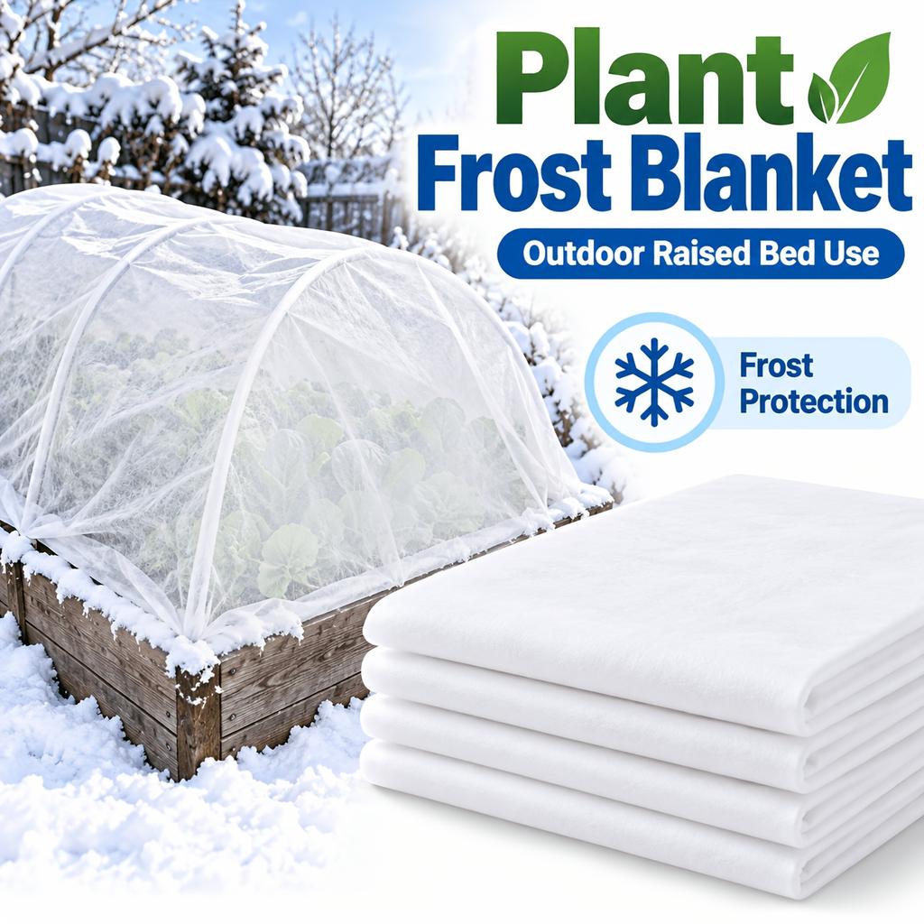 Thickened 60g Non Woven Plant Freeze Protection Cover Winter Garden Frost Blanket Floating Row Cover Crop Protect Netting