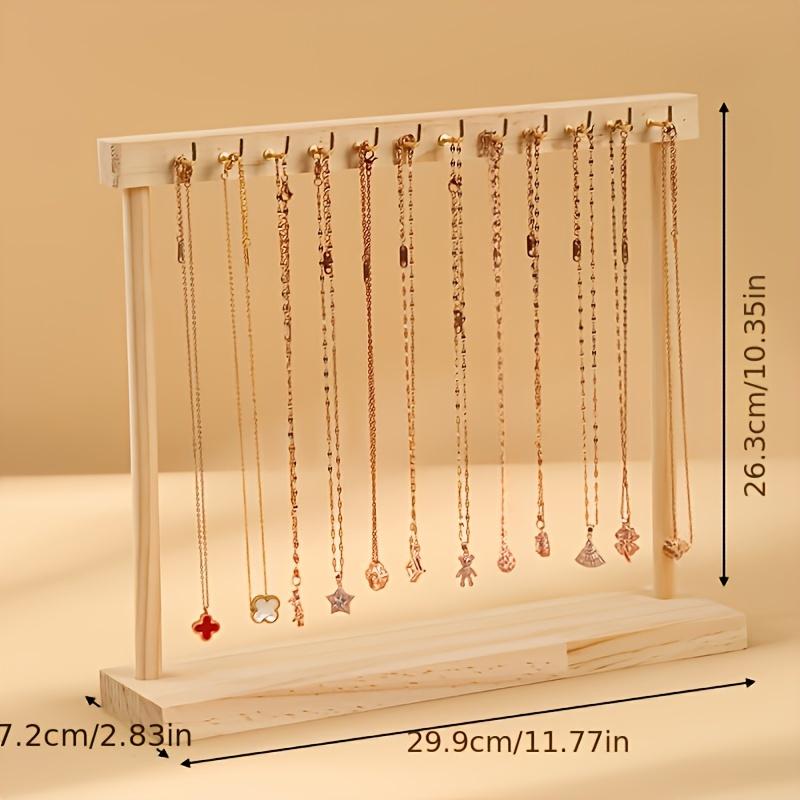 1 шт. Большая красивая и практичная стойка для демонстрации подвесок, органайзер для стойки ожерелий, стойка для демонстрации ювелирных изделий, стойка для демонстрации ожерелий для домашней комнаты