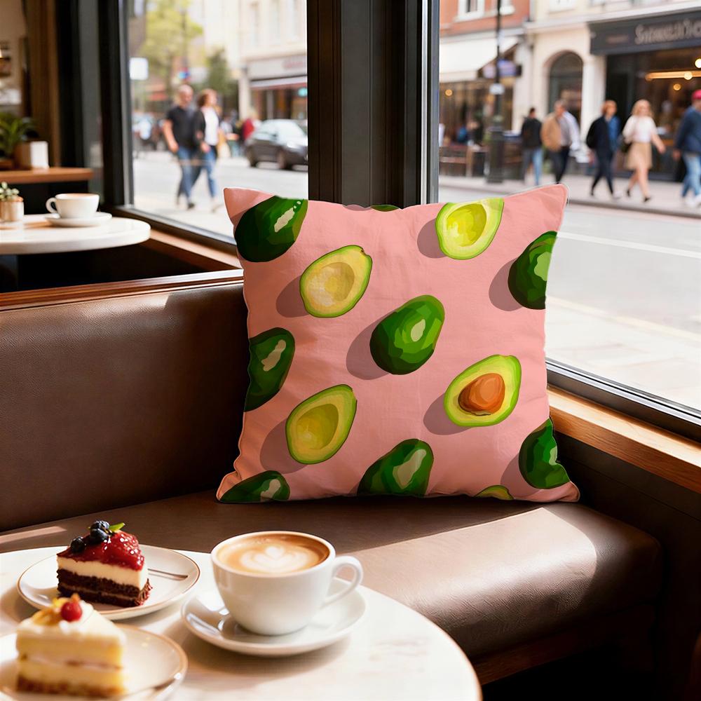 print pattern Avocado print Cushion Cover Decorative Cushion Cushions Covers Cover Sofa x Pillow Piece x x