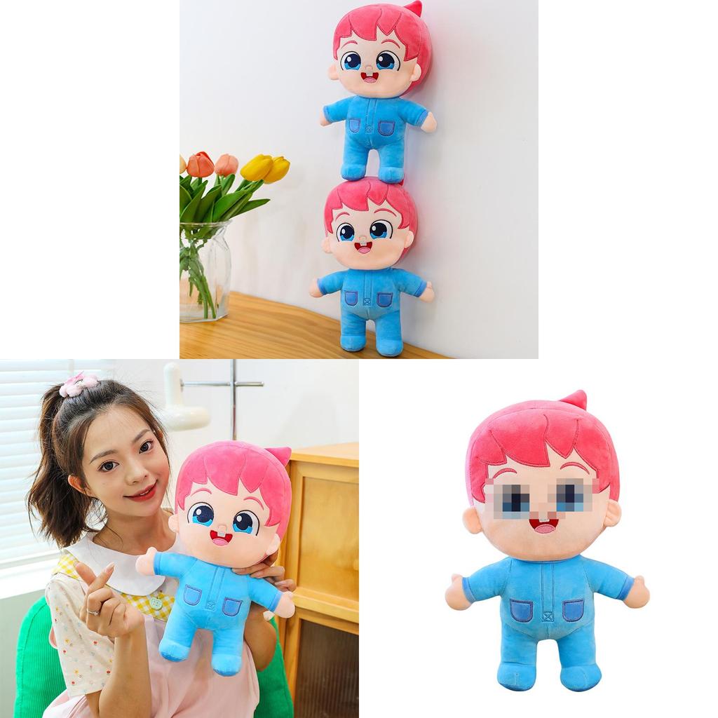 Плюшевая игрушка Bebefinn из полипропиленового хлопка для детей, компаньон для сна, мягкая кукла для мальчиков и девочек