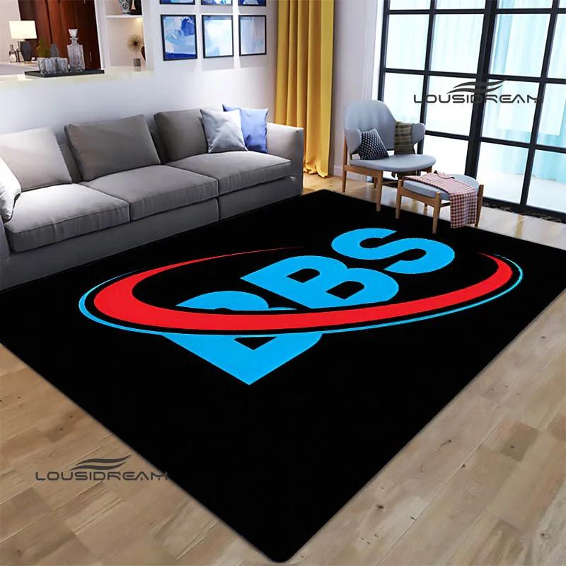 3D BBS гонщик Ретро печатный ковер Нескользящий ковер Декор спальни Декор гостиной Напольный коврик для ванной комнаты Подарок на день рождения