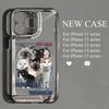 Чехол для телефона Cat для iPhone 13, чехлы для iPhone 11, 16 Pro Max, 14, 15, 12 XR, 13pro, 16pro, 16promax, 13promax, мягкие прозрачные чехлы из ТПУ, Fundas