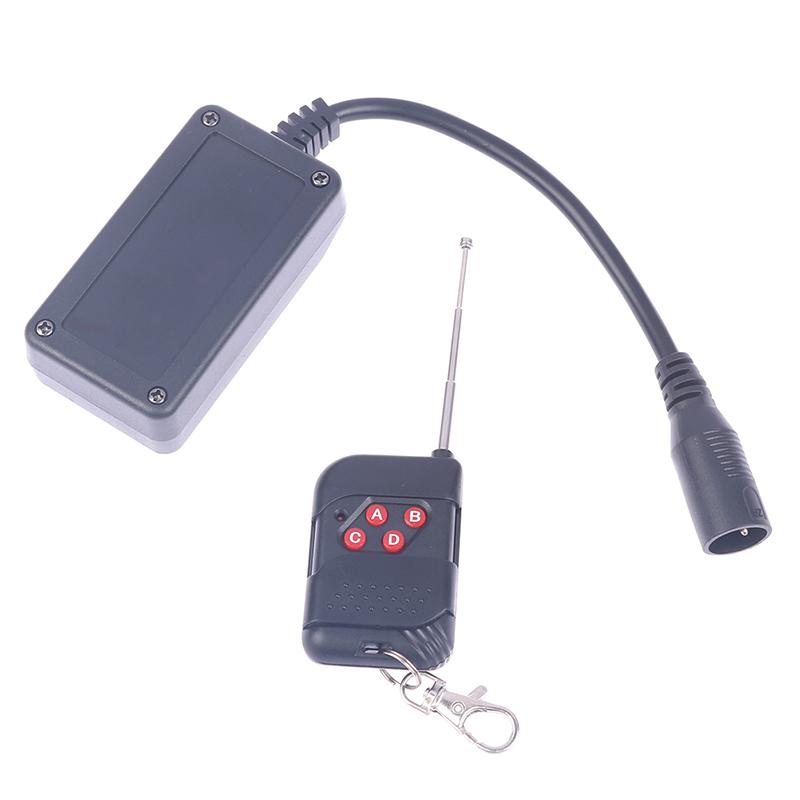 1PC Portable 3 Pins XLR Wireless Remote Control Receiver for Smoke Fog Machine