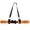 Ski Pole Carrying Strap Adjustable Ski Pole Shoulder Strap Skiboard Fixed Strap with Ant-Slip Pad