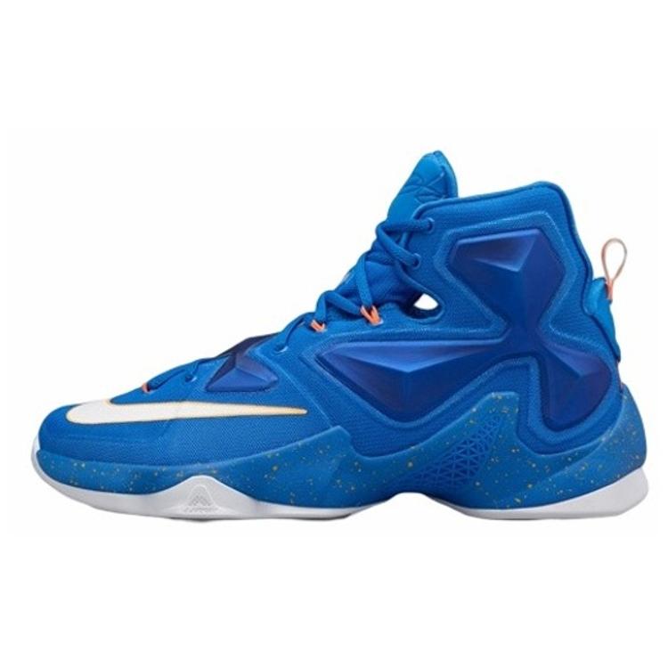 Nike LeBron 13 'Balance' (Unisex) Soar / White-Lsr Orange-Ttl Orng Basketball Shoes 807219 418