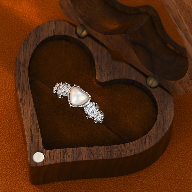 Регулируемое женское кольцо Love Ring Fashion Personality Simple Clean Ins Style Girl Summer Beach Vacation Jewelry Finger Ring Wedding Party Jewelry