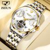 JINSHIDUN New Business and Leisure Men's Watch Multifunctional Automatic Mechanical Watch Tourbillon High-end Watch