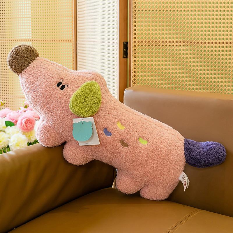 Cute Plush Dog Toy Cute Cartoon Pp Cotton Filling Soft Short Children Gift Doll