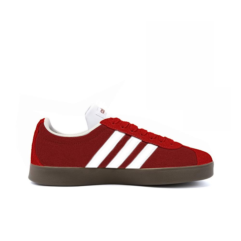 adidas Кроссовки для скейтборда Neo Vl Court Dreamweaver, Янтарные, Низкие, Унисекс, Красные HQ1802(Команда189-)