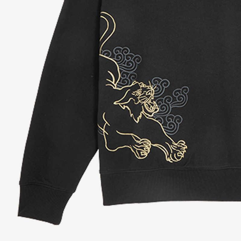 Puma Удобная толстовка с круглым вырезом, мужская толстовка, черная 625532-01