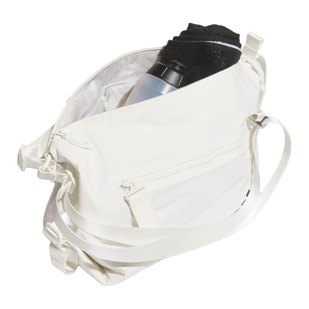 New Adidas Polyester Fitness Crossbody Bag Unisex Jade White KC1403