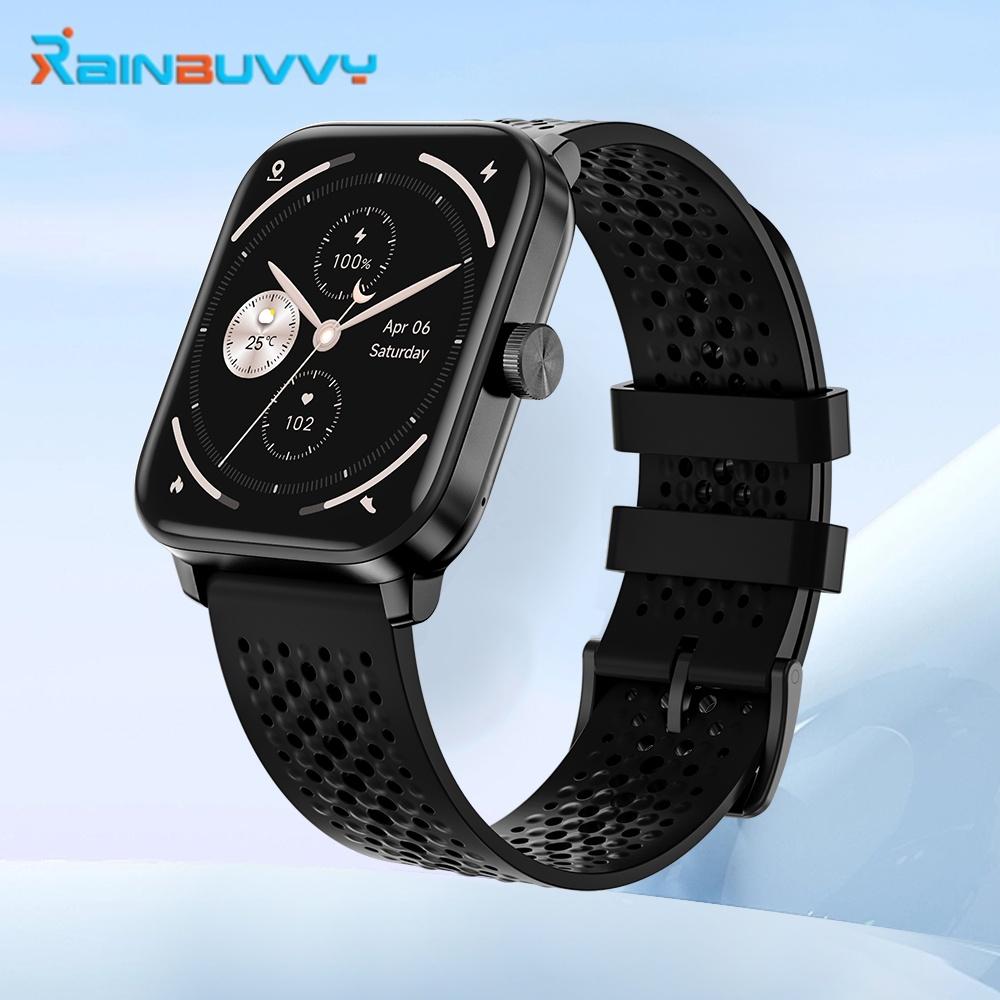 Смарт-часы Rainbuvvy F19 с GPS, спортивные, 1,85-дюймовый экран, IP68 водонепроницаемые, 280 мАч, ОС Android, умный браслет для мужчин и женщин
