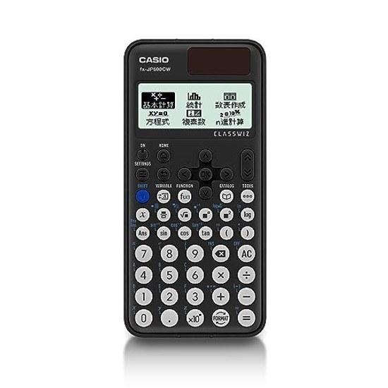 Научный калькулятор Casio высокое разрешениеЯпонский дисплейфункцииболее 500 функций fx-JP500CW-N