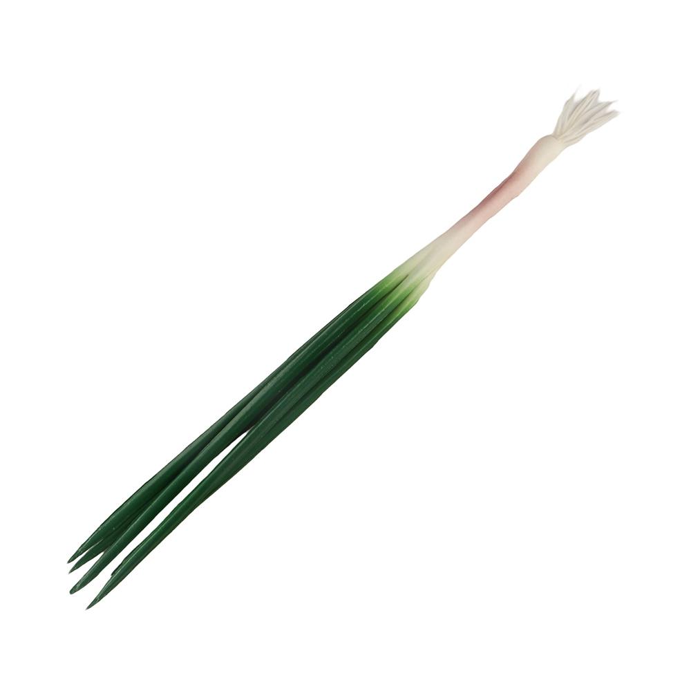 Realistic Artificial Green Onion PU Imitation Scallions Model Simulation Vegetable  Snapshot
