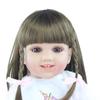 BZDOLL 60 см Reborn для маленьких девочек, игрушки, реалистичные длинные волосы, платье принцессы для малышей, Boneca, подарок на день рождения для детей