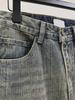 Джинсы-клеш Essential Haute Couture Bootcut из потертого бамбукового хлопка