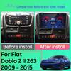Android автомагнитола для Fiat Doblo 2 II 263 2009 - 2015 мультимедийный плеер головное устройство радио Carplay GPS навигация Wi-Fi без 2din DVD