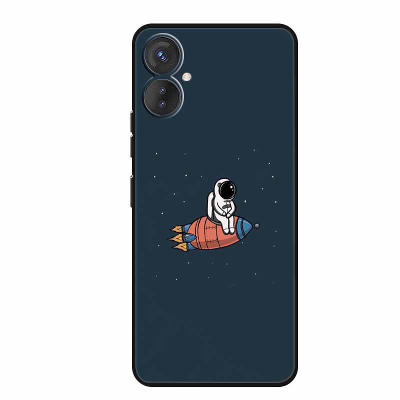 Для Tecno Spark 9 Pro Чехол Астронавт Силиконовый ТПУ Мягкая Задняя Крышка Чехлы Для Tecno Spark9 Pro 9Pro KH7 KH7n Funda Spaceman Capa