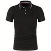 STORN Hot Sale Men's Summer Casual Breathable Comfortable Polo Shirt Men's Solid Color High Quality Short Sleeve T-Shirt