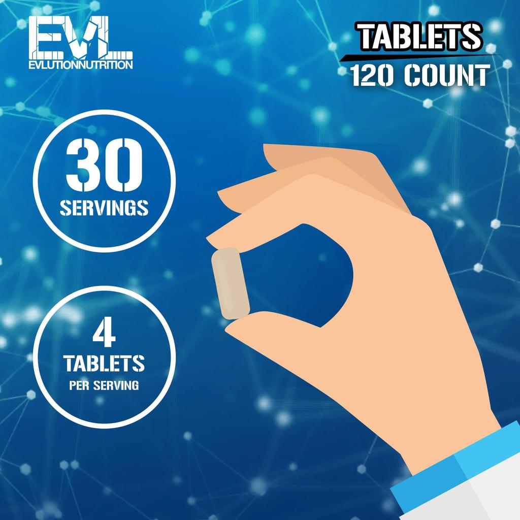 EVLution Nutrition EVLTEST®, 120 таблеток
