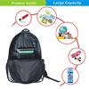 Angry Geometry Dash Backpacks for Middle and High School Students, Large Capacity Leisure Backpacks, Holiday Gifts