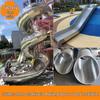 Stainless Steel Tunnel Crawl Slide for Children's Playgrounds