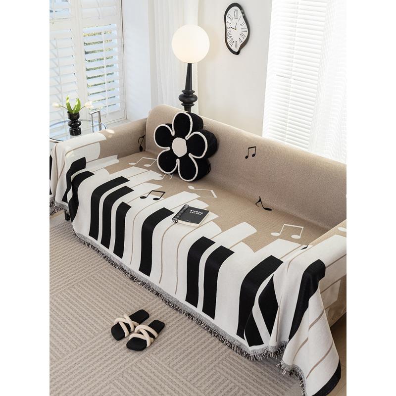 Chenille Sofa Cover Towel Anti-Scratching Sofa Cover Dust Cloth Sofa Cushion Non-Slip Cushion Four Seasons Universal