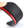 2Pcs Car Rearview Mirror Rain Eyebrow Cover Carbon Fiber Texture Waterproof For Jeep Kia Isuzu JAC Lancia Lexus Accessories