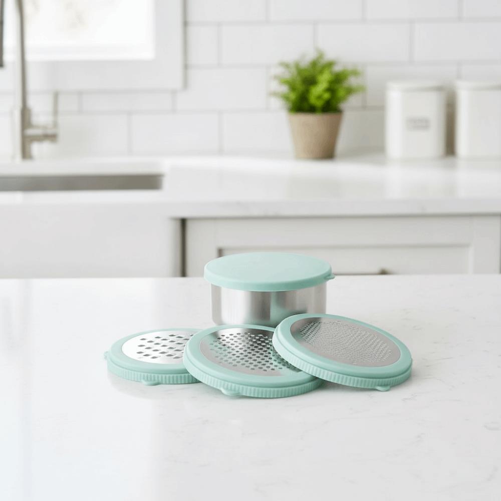 with Storage Box Cheese Planer Replaceable Planer Vegetable Slicer Chocolate Zester Lemon