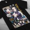 Shinobu Kocho T-Shirt Demon Slayer Kimetsu No Yaiba Design Anime Soft Tee Cotton