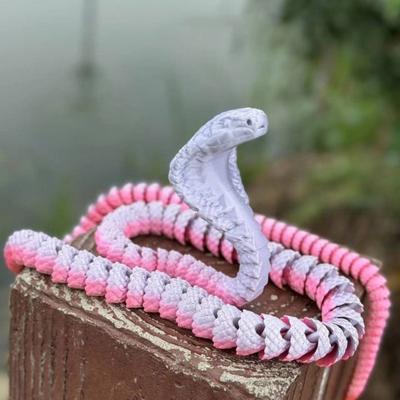 Yousheng 3D печатная фигурка змеи подвижные суставы фигурка змеи шарнирная модель животного игрушка домашний офис книжная полка настольное украшение орнамент