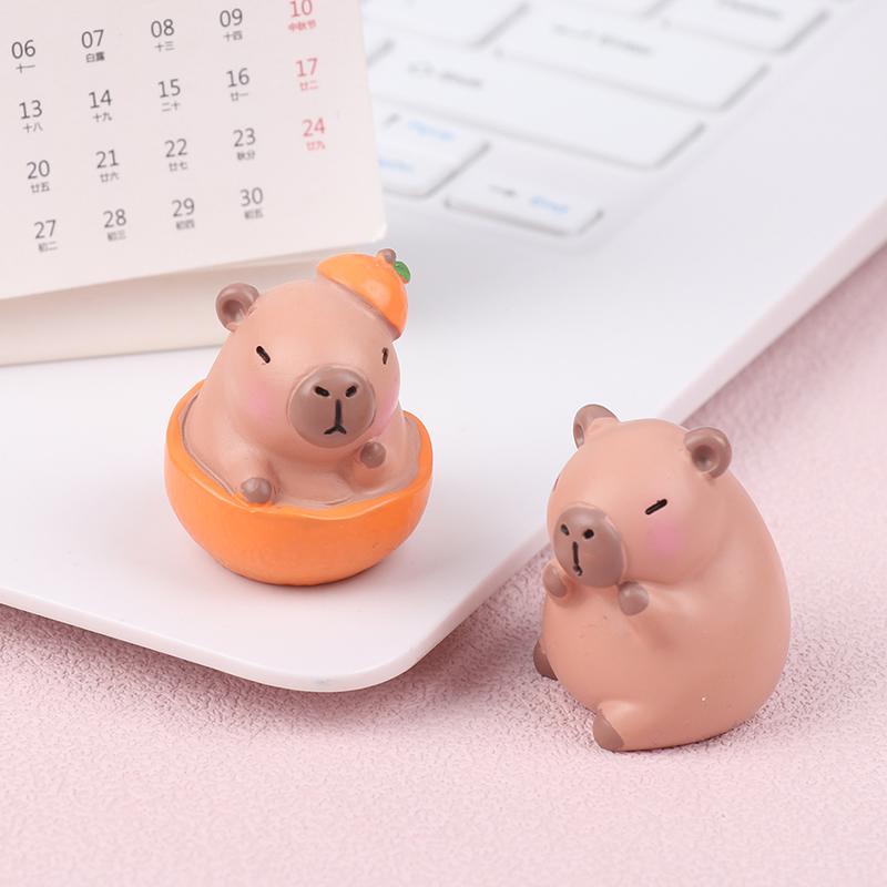 1Pc Cute Anime Capybara Blind Box Simulation Animal Cartoon Figure Toys Doll Children Girls Birthday Christmas Gift