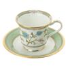 Noritake American Cup Saucer 220cc Yoshino Green Bone China & Y59589/9983