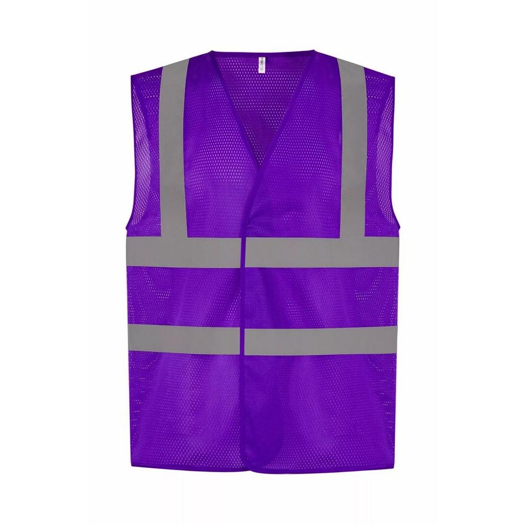 Yoko Unisex Adult Cool Mesh Open Hi-Vis Vest