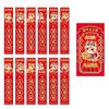 12/24PCS Horse (Chinese Zodiac) Drawing Lots Money Envelopes Red Lucky Money Bag  Year of Horse