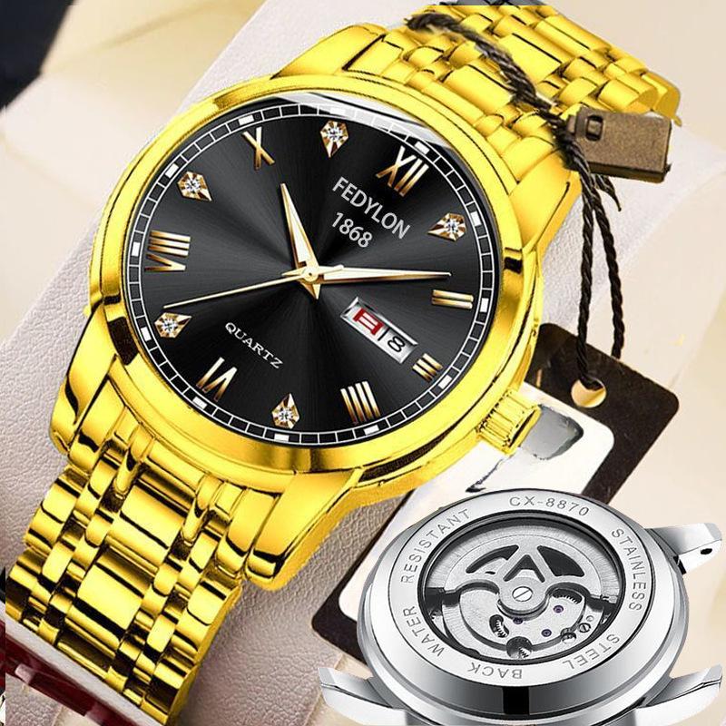 Новые полностью автоматические немеханические часы с турбийоном, светящиеся водонепроницаемые часы для мужчин с циферблатом-чехлом, высококачественные часы