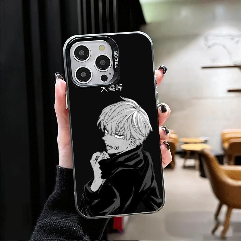 Аниме Инумаки Тоге JUJUSU Мягкий чехол для телефона для iPhone 15 16 17 Pro Max 17Air 16E 14 Plus 13 12 Mini Ударопрочный чехол Задняя крышка