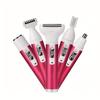 5 In 1 Lady Shaver Multi-Function Usb Rechargeable Portable Painless Eyebrow Nose Bikini Trimmer Facial Hair Remover Shaver For Women