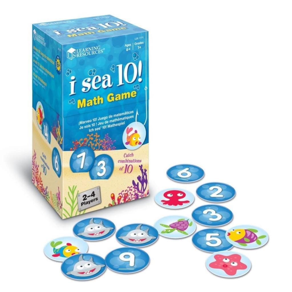 Learning Resources Математическая игрушка Игра на сложение Найди 10 Карточная игра (аутентичный) LER1771