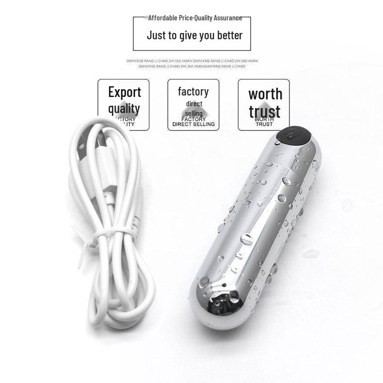 Portable Women's Bullet Vibrator - Wearable, One-handed Use for Outdoor or Discreet Enjoyment