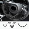 Для Toyota Yaris / yaris Cross    Панель Рулевого Колеса Автомобиля из Углеродного Волокна Накладка Декоративная Рамка Наклейка Аксессуары