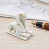 3D-печатная статуя египетского Сфинкса, Белая статуэтка льва для стола, Декор для дома в египетском стиле для полки, Мифический подарок для любителей истории