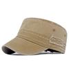 Men Flat Sun Hat Cotton Military Caps Outdoor Baseball Cap Trucker Cap Captain Cap Men Cadet Army Cap