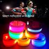 Night Running Armband LED Luminous Bracelet Safety Reflective Belt Battery Luminous Armband