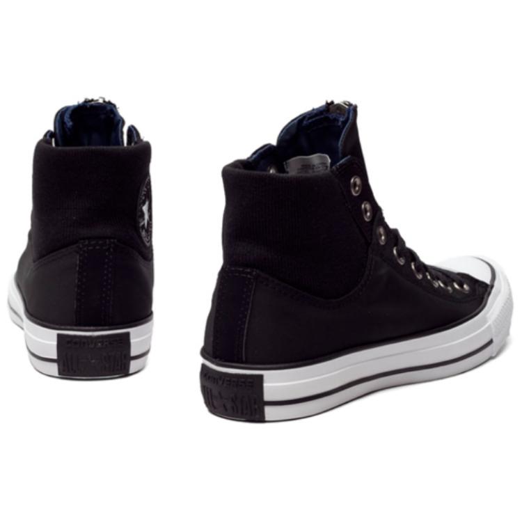 Converse Chuck Taylor Удобные Универсальные Высокие Кеды из Канваса Унисекс Кроссовки Черные 150273C