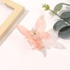 PVC Retro Hair Crab Clip Korean Style Sweet Shark Clip Fashion Acetate Butterfly Hair Claw  Wedding